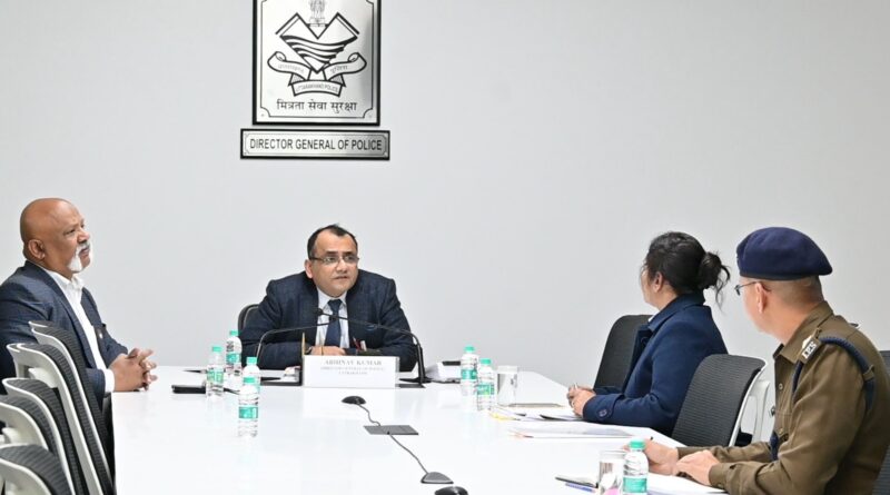 डीजीपी अभिनव कुमार ने एसडीआरएफ के कार्यों की करी समीक्षा,आपदा में रिसपोंस टाइम को सुधारने, दक्षता बढ़ाने को लेकर दिए दिशा-निर्देश
