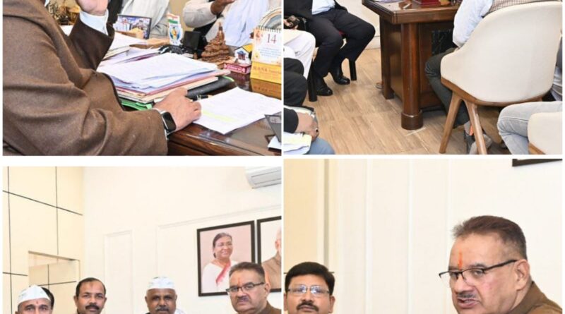 कृषि मंत्री गणेश जोशी से भारतीय किसान यूनियन वेलफेयर फाउंडेशन के पदाधिकारियों ने मुलाकात कर सौंपा ज्ञापन 