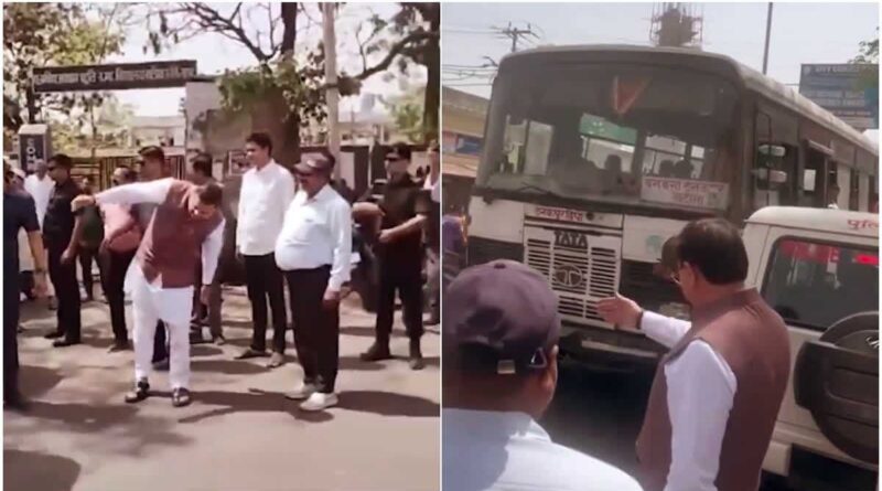 खटीमा में सड़क पर जाम खुलवाते दिखे मुख्यमंत्री धामी, वीडियो हो रहा वायरल