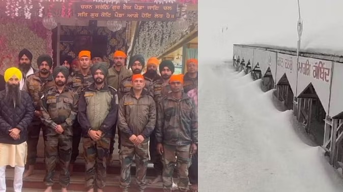 25 मई से शुरू होगी हेमकुंड साहिब यात्रा, सेना के जवान और सेवादारों ने शुरू किया आस्था पथ से बर्फ हटाने का काम