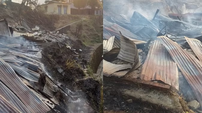 डराने लगी हैं वनाग्नि की घटनाएं, देवाल के जंगलों में लगी आग स्कूल तक पहुंची,तीन कमरों सहित फर्नीचर जलकर खाक