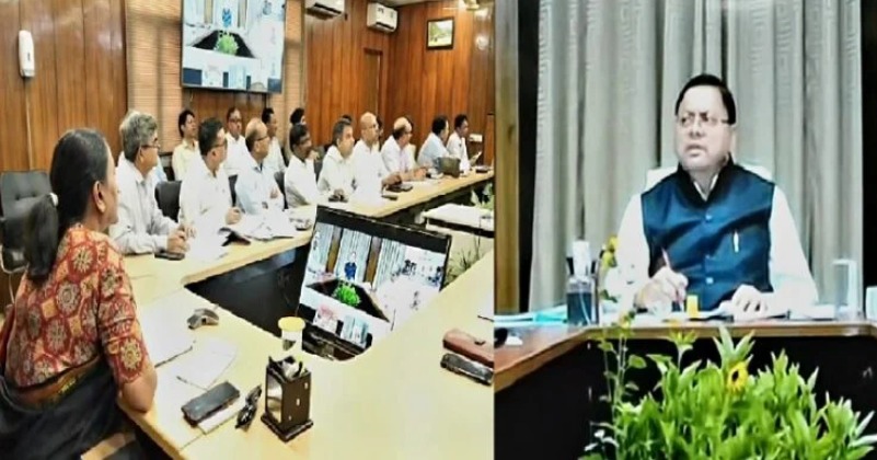 धधकते पहाड़ और वनाग्नि पर मुख्‍यमंत्री धामी गंभीर, दिल्ली से ली अधिकारियों की क्लास,मौके पर जाएं डीएफओ