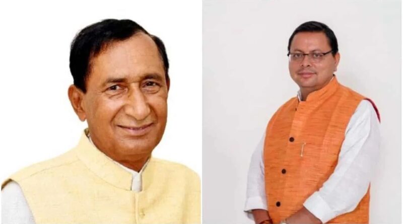 मुख्यमंत्री धामी ने पूर्व कैबिनेट मंत्री बिशन सिंह चुफाल को दी जन्मदिवस की हार्दिक बधाई व शुभकामनाएं 
