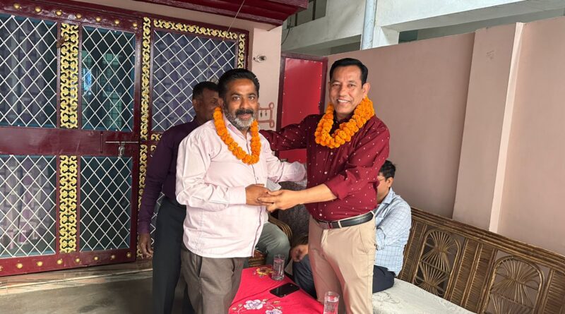 प्रदेश कांग्रेस कमेटी के महामंत्री नवीन जोशी ने भाजपा शासन काल में विकास के नाम पर जनता के साथ किया धोखा