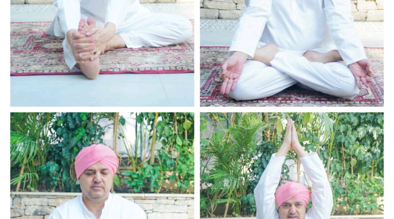 श्रीमहंत देवेन्द्र दास जी महाराज ने अन्तर्राष्ट्रीय योग दिवस पर देशवासियों को दी बधाई, योगाभ्यास कर हर आयु वर्ग का किया आह्वाहन 