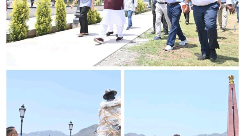 सैनिक कल्याण मंत्री गणेश जोशी ने गुनियाल गांव में सैन्यधाम निर्माण स्थल का किया निरीक्षण,बोले जल्द ही उत्तराखंड का पंचम धाम सैन्य धाम प्रदेश की जनता को किया जाएगा समर्पित