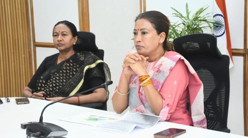 खेल विश्वविद्यालय होगा राज्य के युवाओ के भविष्य के लिए मील का पत्थर साबित- खेल मंत्री रेखा आर्या