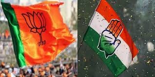 उत्‍तराखंड की दोनों सीटों पर भाजपा को झटका, कांग्रेस की बढ़त बरकरार