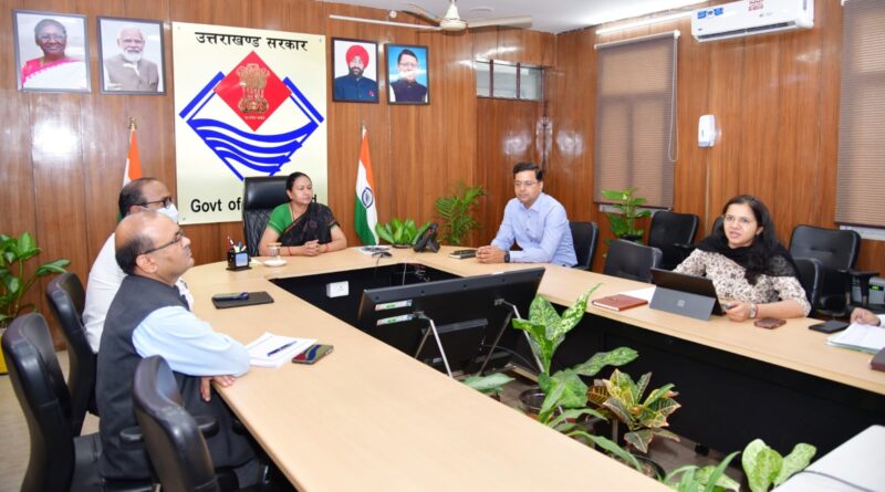 चारधाम डैशबोर्ड पर यात्रा से जुड़े विभाग नियमित रूप से रियल टाइम डाटा अपडेट करेंगे, मुख्य सचिव राधा रतूड़ी ने दिए निर्देश