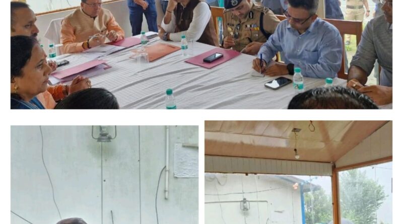 मुख्यमंत्री धामी ने अतिवृष्टि से प्रभावित केदारघाटी का किया निरीक्षण, पैदल यात्रा को संचालित करने के अधिकारियों को दिए निर्देश