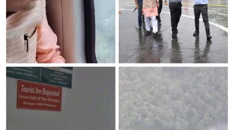 ग्राउण्ड ज़ीरो पर उतरे मुख्यमंत्री धामी,आपदा से प्रभावित क्षेत्रों का किया हवाई निरीक्षण, क्षतिग्रस्त मार्गों एवं पुलों को ठीक करने की ली विस्तृत जानकारी 
