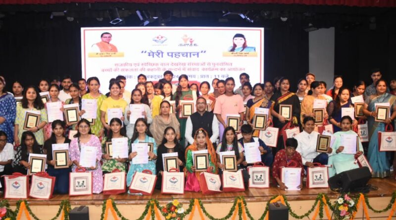 कैबिनेट मंत्री रेखा आर्या ने निराश्रित और दिव्यांग बच्चों के साथ किया संवाद,सफल होने वाले बच्चों की थपथपाई पीठ