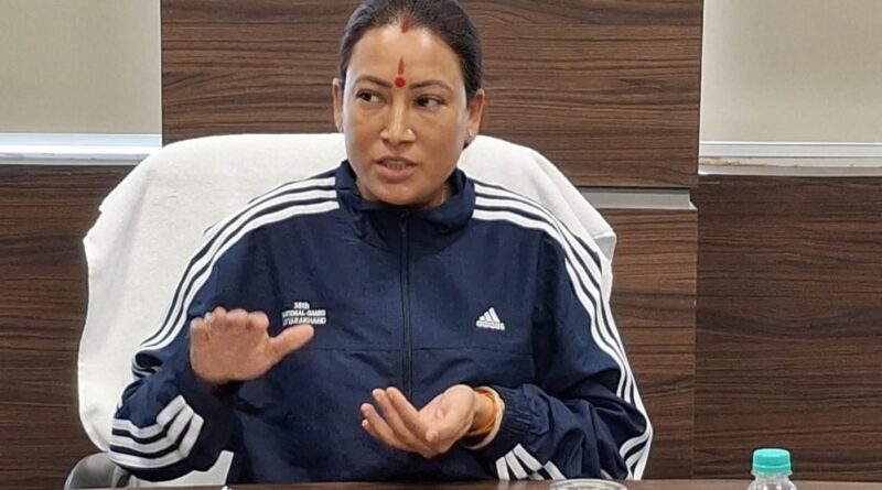 राष्ट्रीय खेलों को लेकर हम तैयार, तिथि को लेकर जल्द हो जाएगी स्थिति स्पष्ट- खेल मंत्री रेखा आर्या