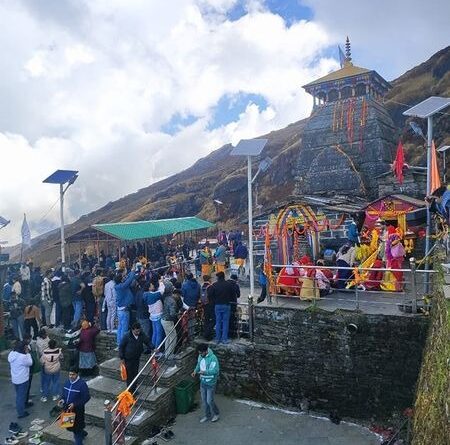  तृतीय केदार श्री तुंगनाथ मंदिर के कपाट विधि- विधान से शीतकाल के लिए बंद,अब मर्केटेश्वर मंदिर मक्कूमठ में होगी पूजा