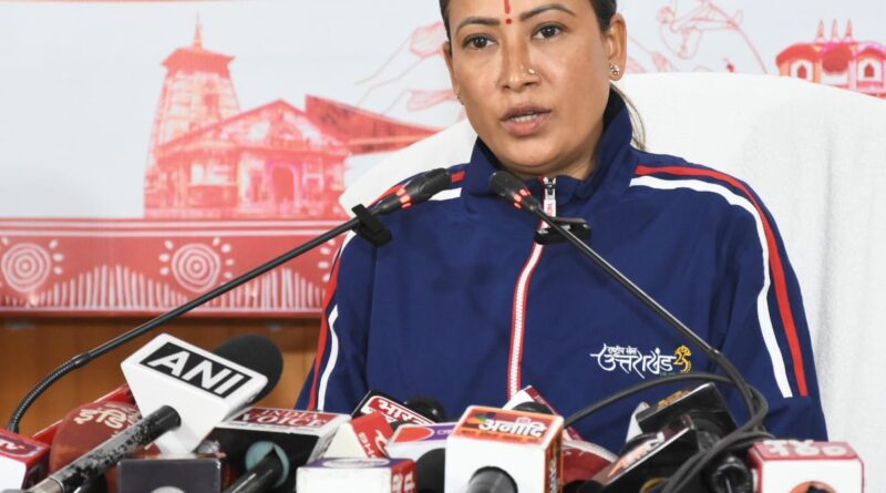 30 हजार वॉलेंटियर का रजिस्ट्रेशन होना राष्ट्रीय खेलों के प्रति युवाओं के उत्साह को दर्शाता है जो कि स्वागतयोग्य : खेल मंत्री रेखा आर्या