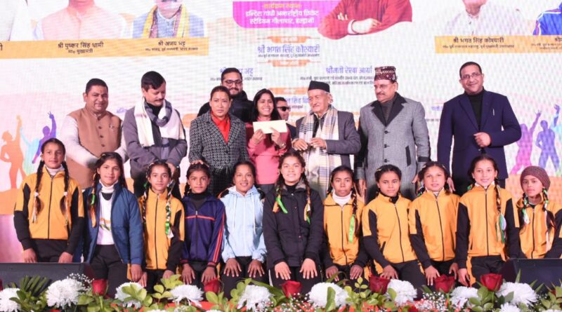 भारत का भविष्य बनेंगे उत्तराखंड के युवा: खेल मंत्री रेखा आर्या