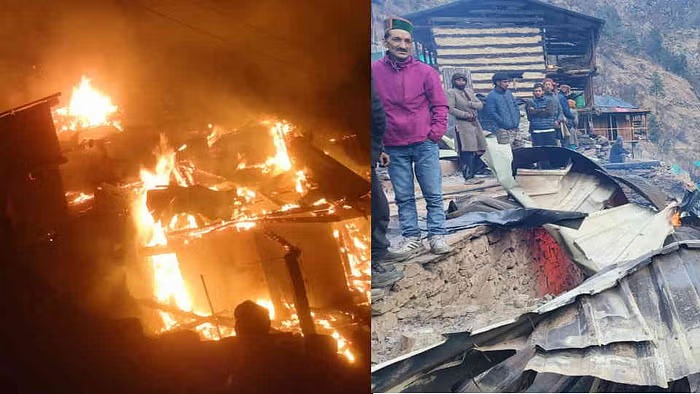 उत्तरकाशी में भीषण अग्निकांड: सावणी गांव में मचाया तांडव, 9 मकान जलकर हुए राख, महिला की जलने से मौत, 25 परिवार प्रभावित