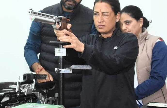 राष्ट्रीय खेलों में साबित हुई हाईटेक शूटिंग रेंज की गुणवत्ता, क्वालीफिकेशन रिकार्ड हरियाणा की बेटी रमिता के नाम