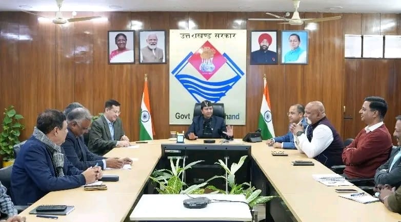 मुख्य सचिव राधा रतूड़ी ने राज्य में चल रहे 38वे राष्ट्रीय खेलों की व्यवस्थाओं की करी समीक्षा, दिए निर्देश