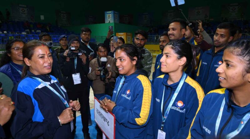 खेल मंत्री रेखा आर्या ने रुद्रपुर में हैंडबॉल प्रतियोगिता का किया शुभारंभ, कहा नेशनल रिकॉर्ड तोड़कर करिए मल्टीपरपज हॉल का उद्घाटन 