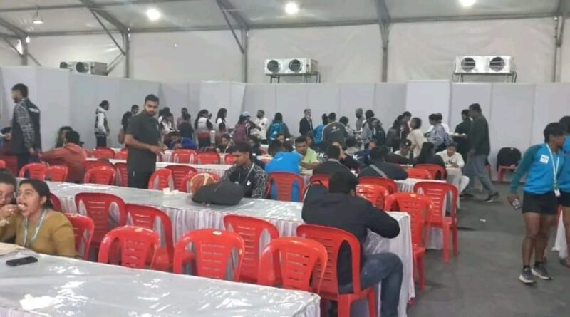खेल के साथ खाने का भी ध्यान : 38वें राष्ट्रीय खेलों में भाग ले रहे खिलाड़ियों को मिल रहा संतुलित आहार