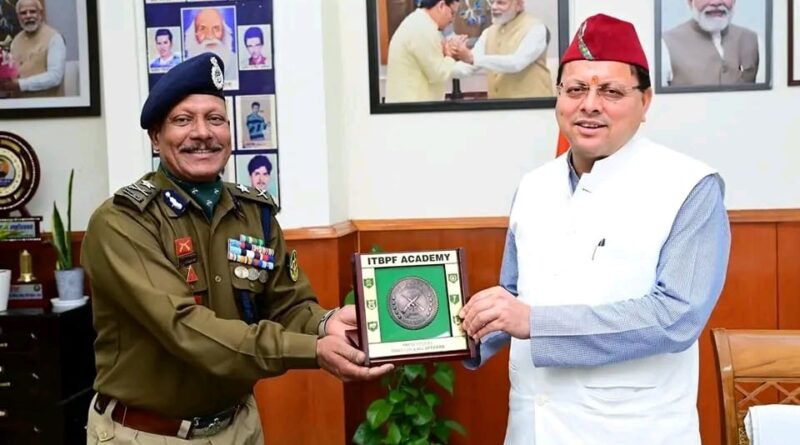 मुख्यमंत्री धामी से ITBP के निदेशक गिरीश चंद्र उपाध्याय ने की भेंट, मुख्यमंत्री से विभिन्न विषयों पर की विस्तृत चर्चा 