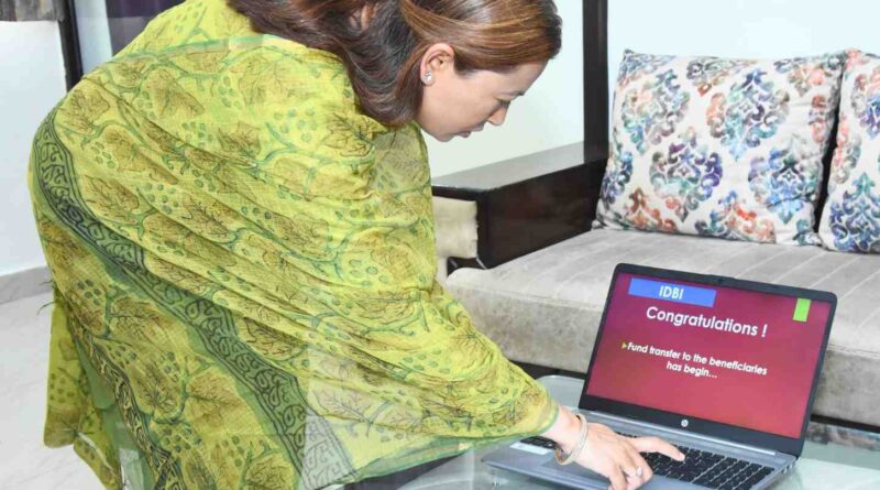 महिला सशक्तिकरण मंत्री रेखा आर्या ने डीबीटी किए चार करोड़ 96 लाख 38 हजार