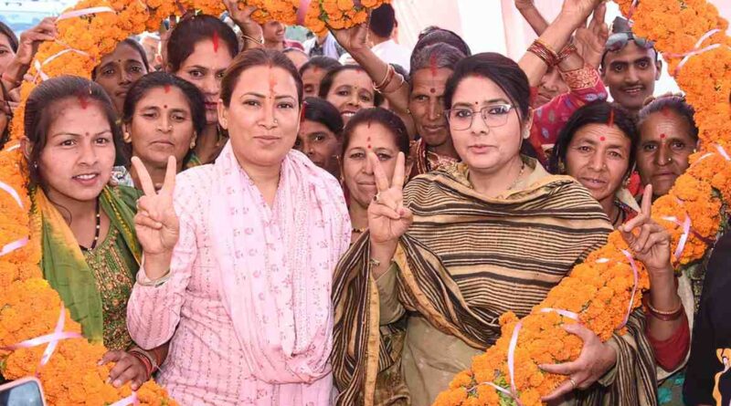 कैबिनेट मंत्री रेखा आर्या ने रखी 8 करोड़ के विकास कार्यों की नींव, कई परियोजनाओं का किया लोकार्पण 