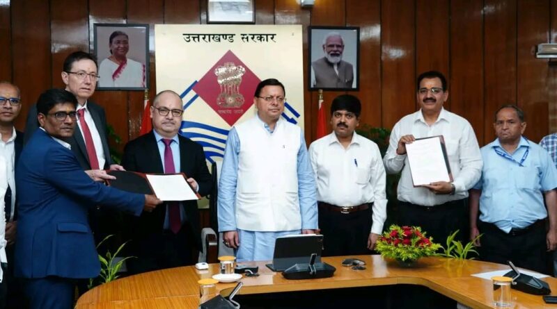 मुख्यमंत्री धामी की मौजूदगी में बढ़ती यातायात समस्याओं के लिए मेट्रो रेल कॉर्पोरेशन और हेस ग्रीन मोबिलिटी के बीच हुआ MoU