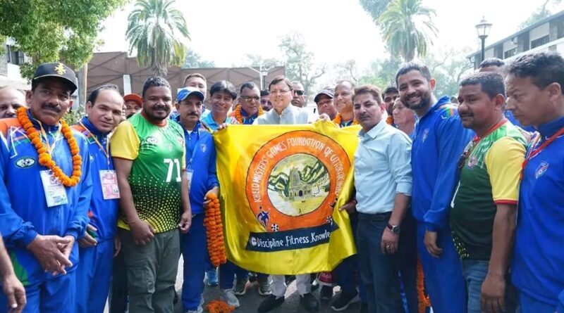 दिल्ली में उत्तराखण्ड के खिलाड़ी दिखाएंगे दम,मुख्यमंत्री धामी ने खेलो मास्टर्स चैंपियनशिप के लिए टीम को किया रवाना